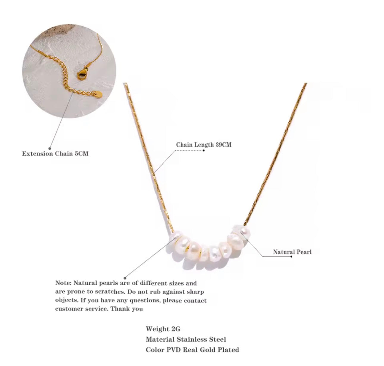 PEARL AURA NECKLACE