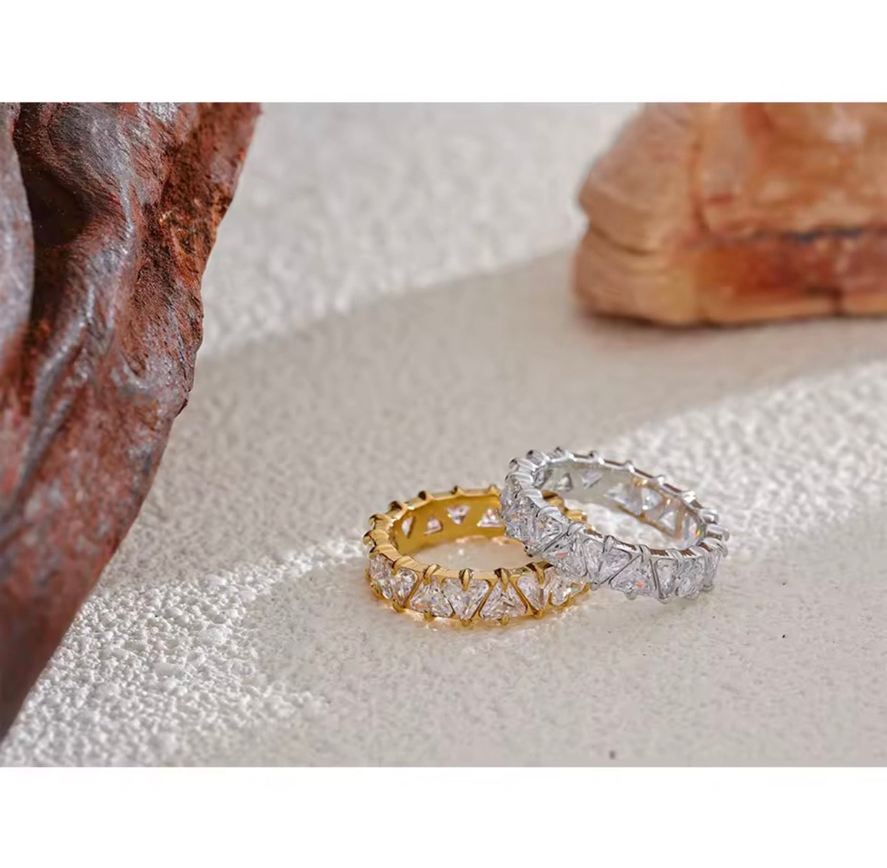 GLAMOUR HEART RING