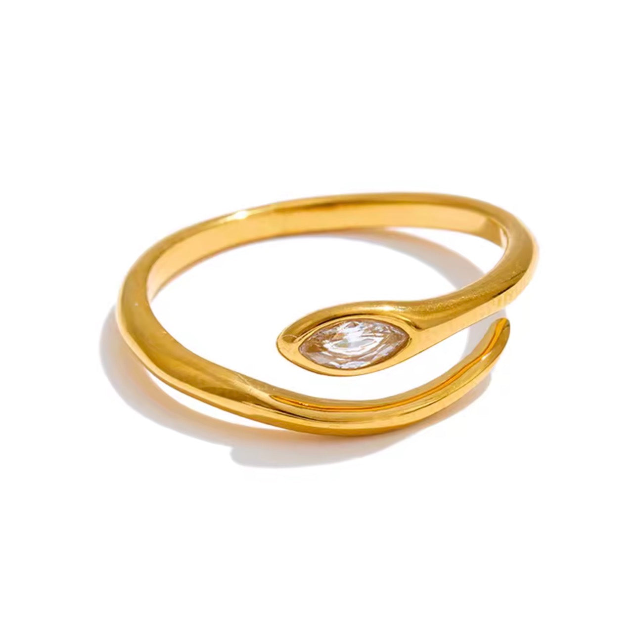 SERPENT ADJUSTABLE RING