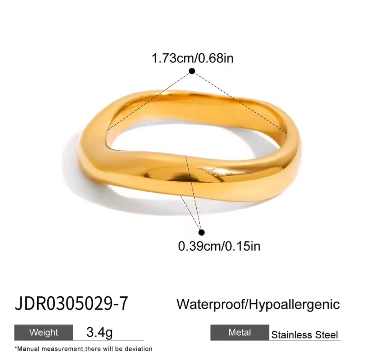 TRIO GLAMOUR RING SET