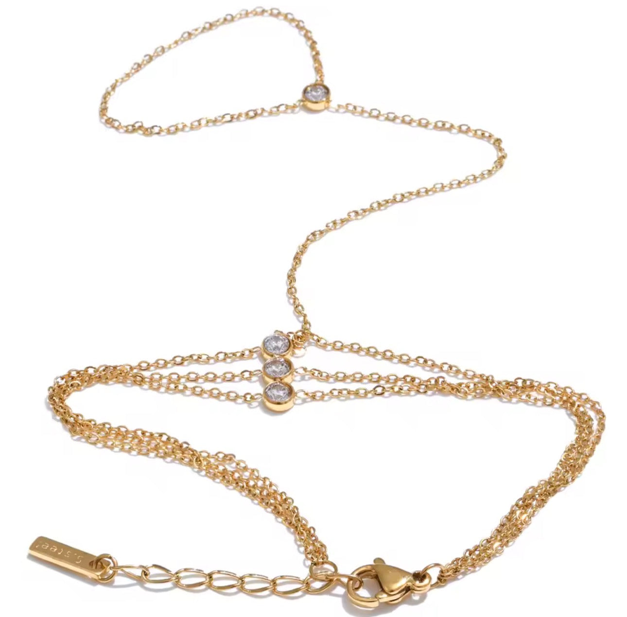 AURELIA CRYSTAL HAND CHAIN
