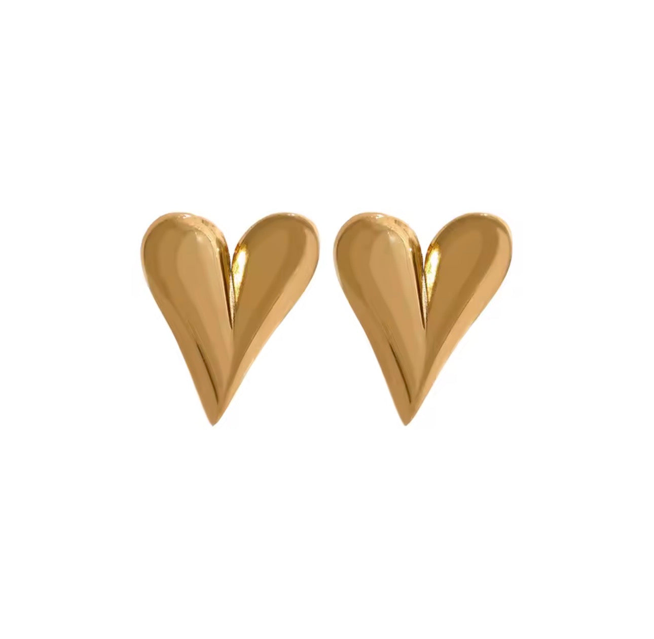 GOLDEN ELEGANCE HEART SET