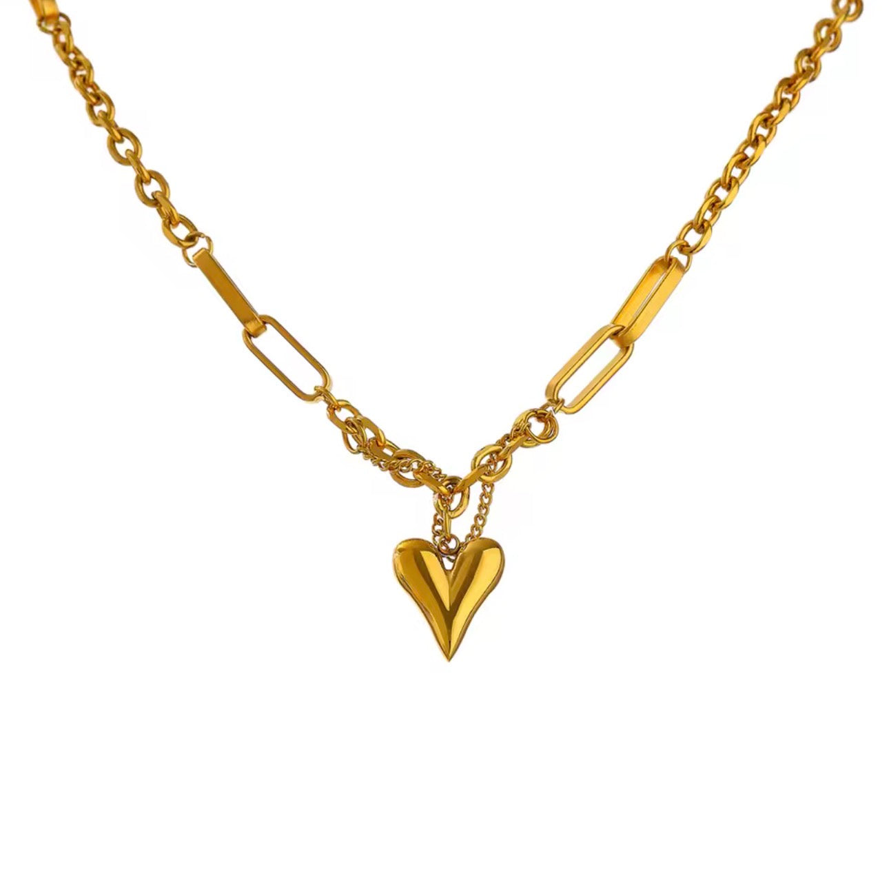 GOLDEN ELEGANCE HEART SET