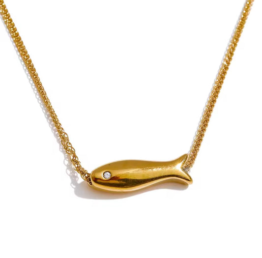 AURELIA FISH NECKLACE